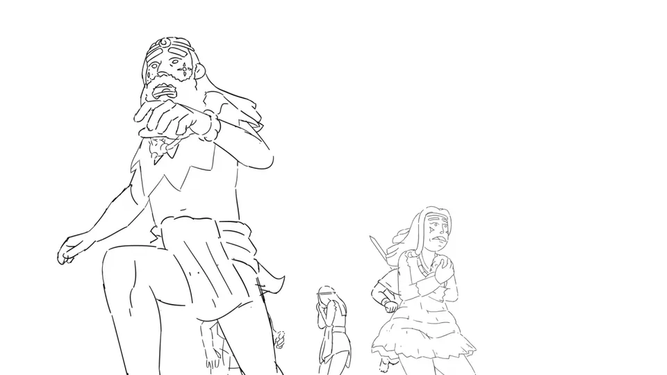 Rough frame